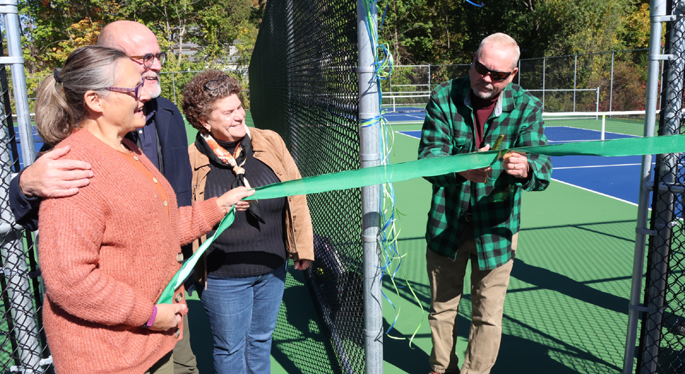 Job well done: Community Field courts open