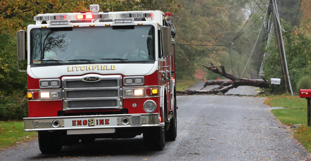 Rainstorm wreaks havoc on local roads