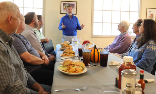 Zampaglione makes the rounds in campaign