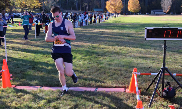 Pure power: Schildgen blows away the field