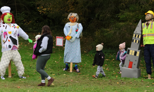 Scarecrows in the Meadow is quite a sight