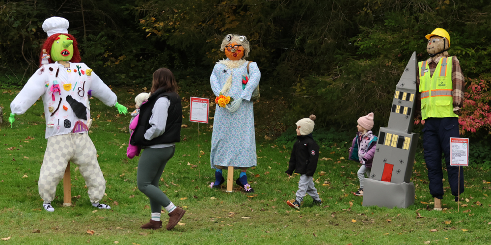 Scarecrows in the Meadow is quite a sight