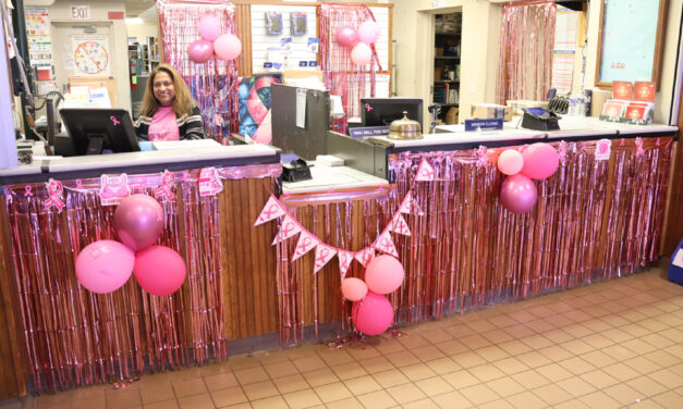 Post office marks cancer awareness month