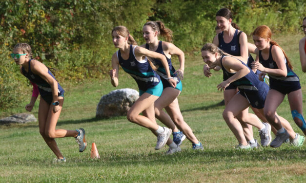 Seniors Stickney, Klug run final home race