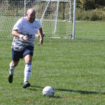 Blues win big in adult soccer league game
