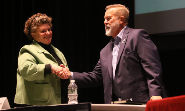 Raap and Zampaglione debate town issues