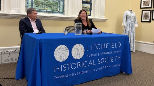 Retired CIA official visits historical society
