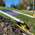 New hillside sign points the way in Warren