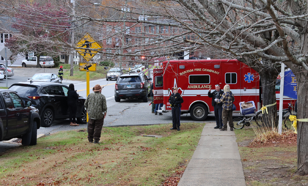 Bicyclist crossing Route 202 hit by vehicle