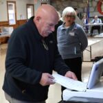 Warren, Morris and Goshen voters at work