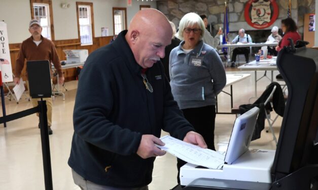 Warren, Morris and Goshen voters at work