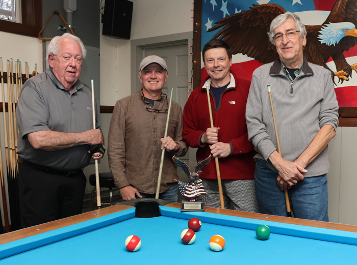 Post 27 team maintains 8-ball championship