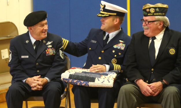 Goshen Center School honors veterans