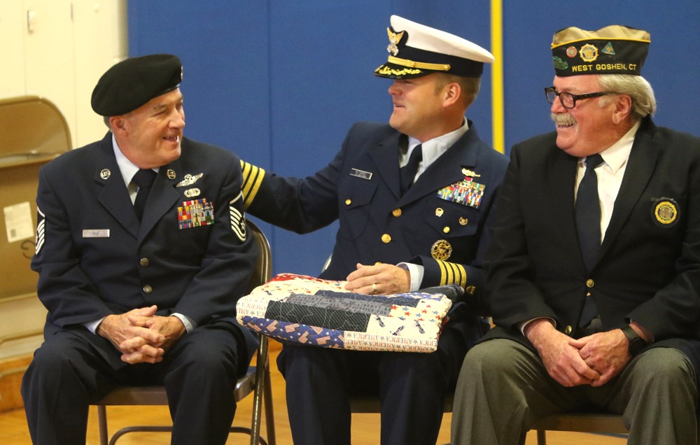 Goshen Center School honors veterans