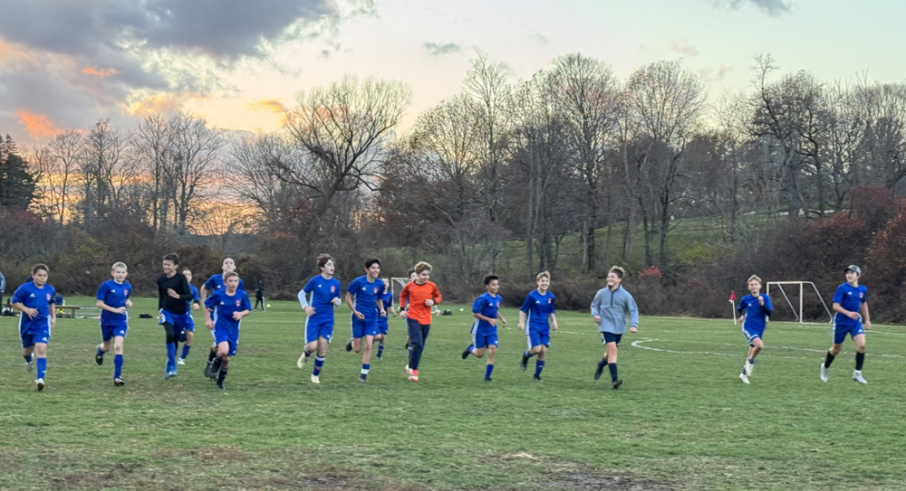 Undefeated season for soccer club team