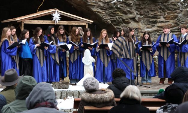 Nativity is a Christmas tradition at Shrine