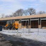 New ambulance building is taking shape