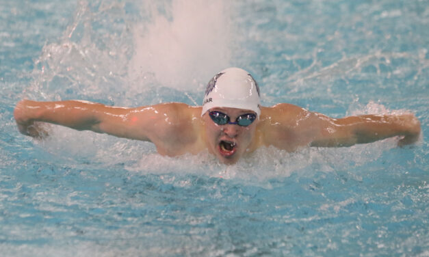 Krukar sets record in Lakeview swim victory