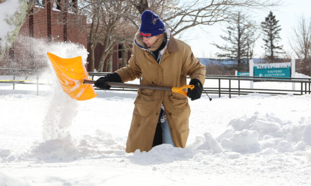 Snow clearing effort ongoing in towns