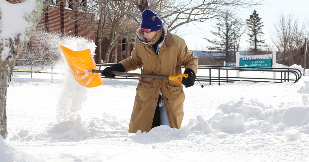 Snow clearing effort ongoing in towns