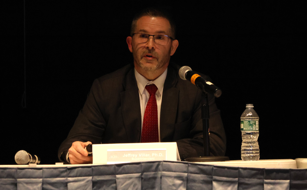 School board receives Villar spending plan