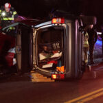 No injuries in three-vehicle accident