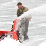 Warren gets outside to beat cold and snow