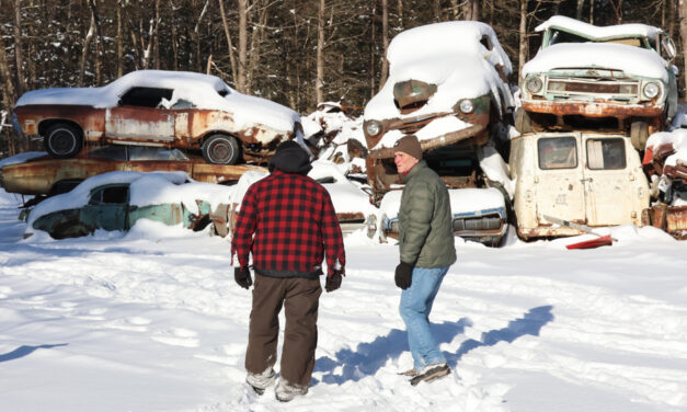 Goshen commissions tour auto junkyard