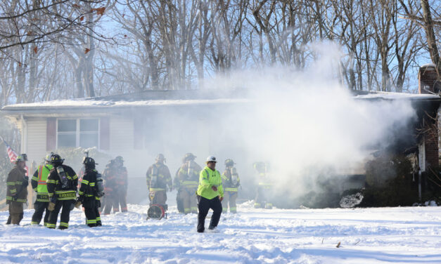 Fire rips through house on Campville Road