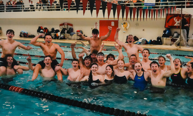 ‘Cats swimmers on top in BL showdown