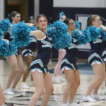 Lakeview cheer team showing its spirit