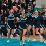 Lakeview cheer team puts on halftime show
