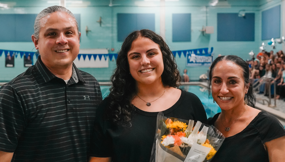 Lakeview swimming pays tribute to seniors