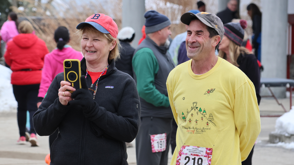 A Sweetheart of a day for a run and walk