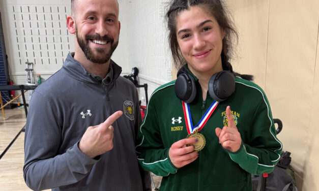 Forman wrestler wins New England title