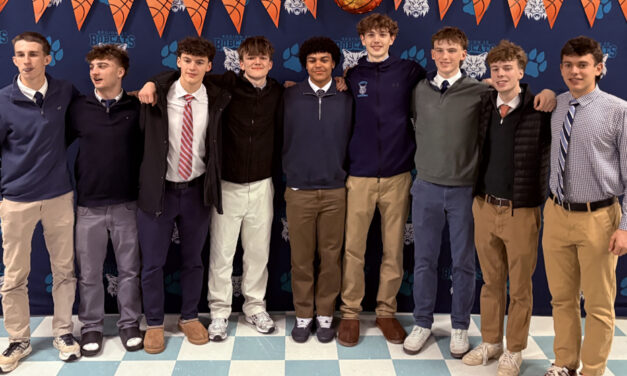 Lakeview boys team holds Senior Night