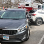 Morning mayhem outside post office