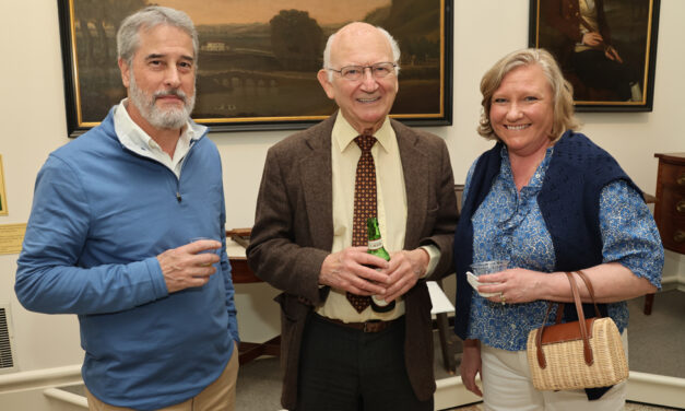 Reception marks opening of two exhibits