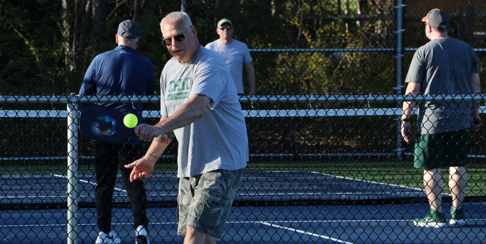 Pickleball is the rage at Community Field