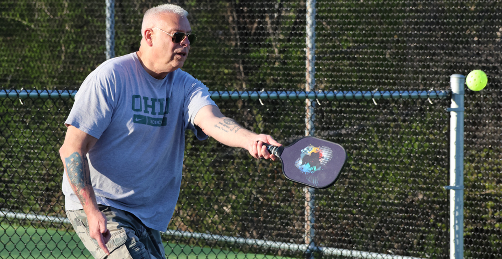 Pickleball is the rage at Community Field