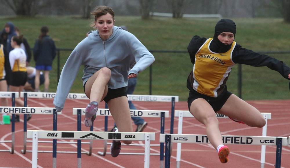Lakeview track teams endure cold weather