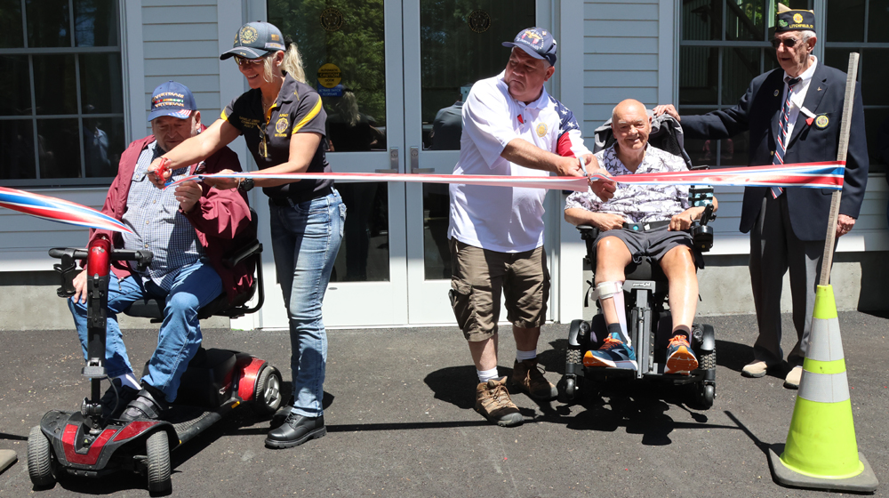Post 27 celebrates its building addition