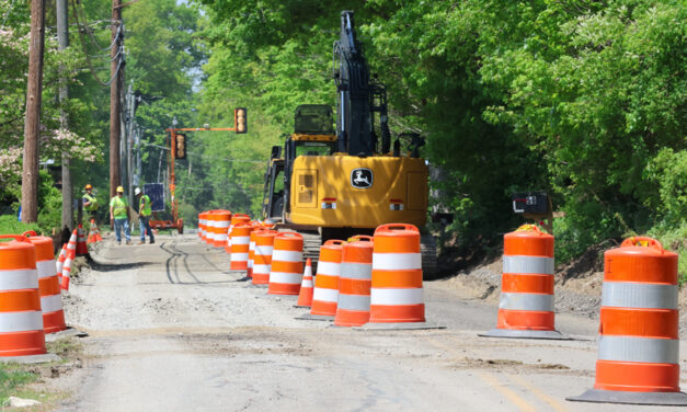 Campville Road reconstruction underway