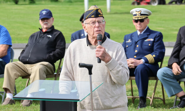 Goshen Center School, Post 46 pay tribute