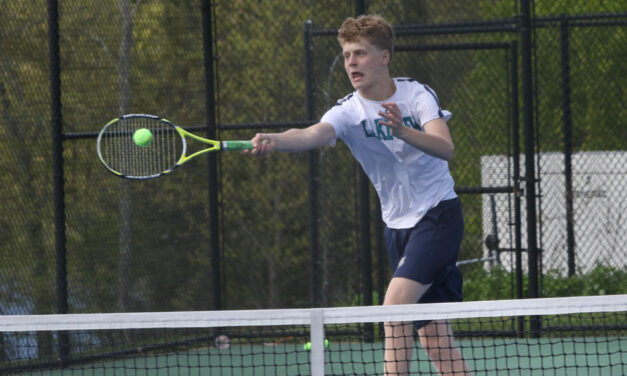 Lakeview boys tennis team nets fifth victory