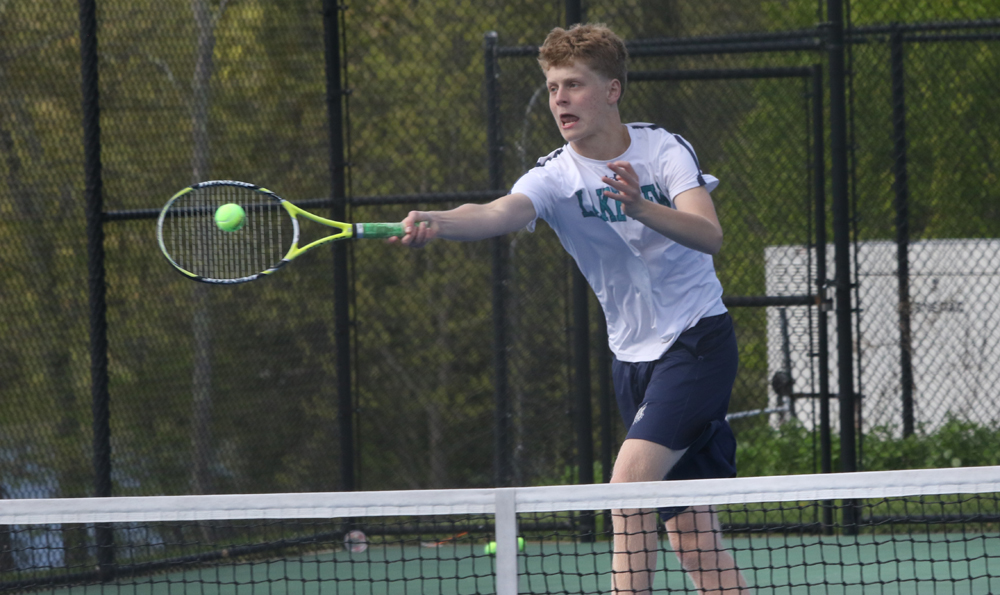 Lakeview boys tennis team nets fifth victory