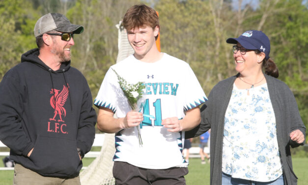 Lakeview lacrosse seniors are recognized