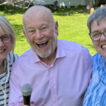 Local trio in standup comedy performance