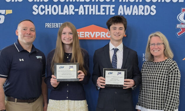 Olmstead, Augustyn earn CAS-CIAC honors