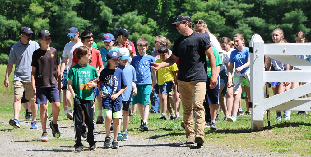 A day on the farm for Region 20 students